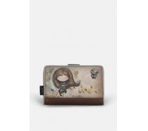 Anekke Real Cippzáros/Patentos Pénztárca 14x10x3cm